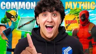 Fortnite GREY WEAPONS *ONLY* Challenge In Random DUOS
