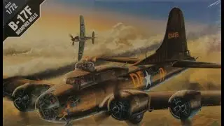 Academy B-17F 1:72  "Memphis Belle" - 2022 Plastic Model Kit