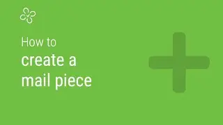 How to create a mail piece