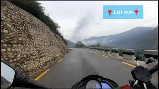 kathmandu to sinduli maya nai maya cha ! With Lyric ! non-stop bike riding video