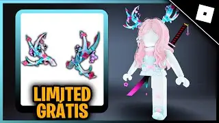 COMO PEGAR ITEM CHIFRES AZUL DE FLOZINHAS HILTON KAWAII GRÁTIS LIMITED AGORA NO ROBLOX | SLIVINGLAND
