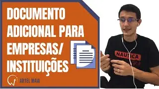 Documento Adicional para Empresas e Instituições | Aryel Maia
