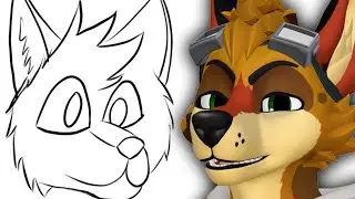 🔴 So I'm Getting BETTER at Drawing Furry Art...