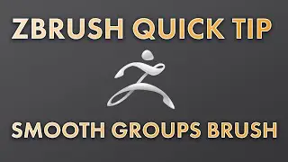 ZBrush Quick Tip: Smooth Groups Brush