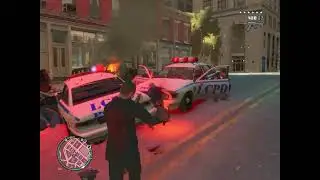 Эпичная  войнушка и погоня с копами за Нико Беллика  в GTA IV Выпуск 184
