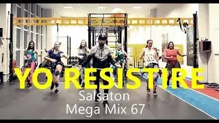 YO RESISTIRE // Mega Mix 67 // Salsaton // Coreografia // Cia Art Dance