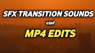 NON COPYRIGHT SFX TRANSITION AUDIO FOR MP4  EDITS ||  TRANSITION AUDIO || MP4 EDIT TUTORIAL || COB