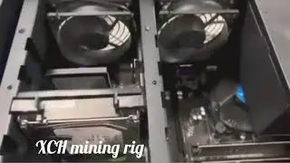 Mining Rig | Chia  XCH mining | technology cryptocurrency crypto #shorts