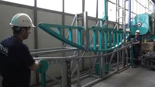 BHK Greenhouse - Oval Pipe Bending Machine
