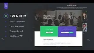 Eventium v1.1.2 – Responsive Event WordPress Theme Nulled