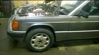Mercedes 190 2.2 "Раковый" Запуск (тизер)