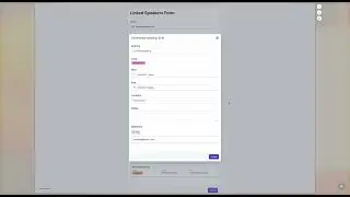 Create and Update Linked Records in miniExtensions Form