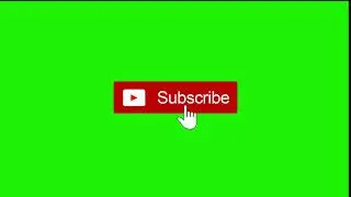Click The Subscribe Button Green Screen