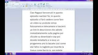 tutorial come fare un video senza fotocamera e telecamera