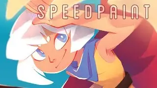 OC - Nacha [Speedpaint - Paint Tool SAI]