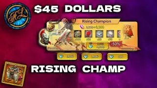 $45 Dollars Champion Chests Lets Gooo!!!! - Lords Mobile