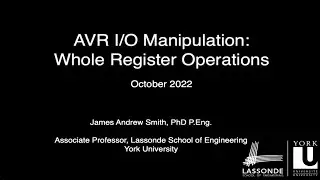 AVR I/O Manipulation in Assembler: Whole Register Operations