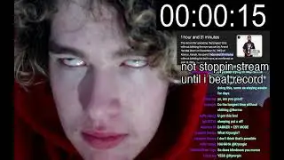 LONGEST TIME WITHOUT BLINKING WORLD RECORD ATTEMPT !!!