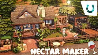 NECTAR MAKER'S HOME || HORSE RANCH || The Sims 4  Speed Build - NO CC
