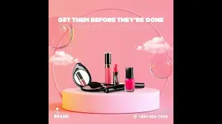 Social Media Ads I Motion Graphics I Cosmetics Ads I Video Ads I