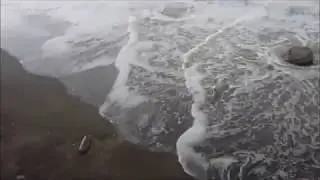 When the sea shows its strength  looks like this