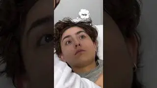 i waxed off my eyebrows… 😳 w Mattie Westbrouck- #shorts