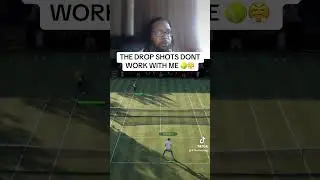 Drop shots don’t work against me 🤣 #tennis #topspin2k25 #topspin #topspinpro #gaming #shorts #fyp