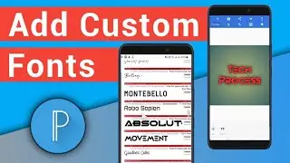 How to Add Fonts on Pixellab (Android & iOS) || Add Custom Fonts in Pixellab || Pixellab Fonts