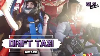 Drift taxi with a girl / SLS