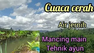SUPER STRIKE LAGI!!AIR JERNIH,MAIN TEHNIK INI!!#mancing #tehnikmancing #microfishing #wader