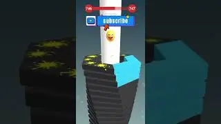 STACK BALL LVL.746 #viralvideo #stackball #fpy #stackattack #stackcolors #stackrider #stack