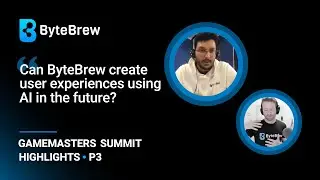 Can ByteBrew create user experiences using AI in the future? Kwalee Gamemasters Summit | ByteBrew