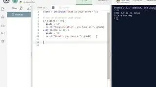 Python demo about if statement