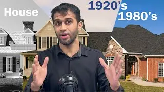 Evolution of the Ordinary American Homes Architecture 🏡:1920s to Production Home Boom #architecture