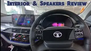Tata Harrier Facelift 2023 | Ambient Lights, Music System Review & Interiors