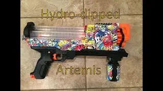 Nerf Hydro-dipped Artemis