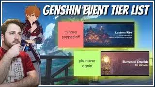 The BEST and the WORST Genshin Events! / Genshin Impact Tier List