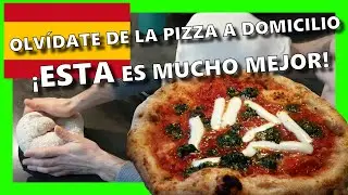 Pizza napolitana 38% integral, 63% de hidratación, amasada a mano, 24 horas de reposo