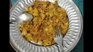 How to make macaron's pasta with noodles😍😍 | pasta with noodles recipe | Aryan dhali
