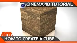 Cinema 4D Tutorial - How to create a cube