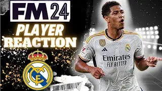 🎁FM24 Real Madrid Player Reaction...@zimsmulaa