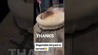 Vegetable biryani at the Indian room west end! #indianfood #biryanirecipe