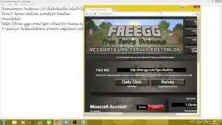 ÇEKİLİŞSİZ BEDAVA MİNECRAFT PREMİUM GİFT CODE (HESAP)