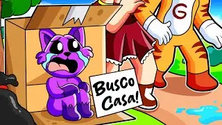 CATNAP se QUEDA SIN CASA en Minecraft | LA TRISTE HISTORIA DE CATNAP LO ABANDONARON