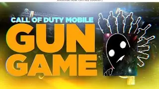 Playing call of duty gun game (insane)