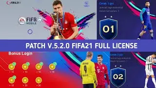 PATCH PES 2021 MOBILE 5.2.0 FIFA21 FULL LICENSE