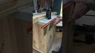 Adding a T Track to the Table Saw / Router Table Workstation for the new Enjoywood Sled.  #diy