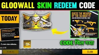 BOOYAH DAY GLOOWALL SKIN REDEEM CODE | INSTAGRAM REDEEM CODE