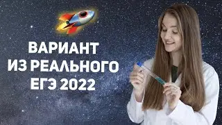 Решаем вариант из реального ЕГЭ 2022 | Алёна ХимTeam
