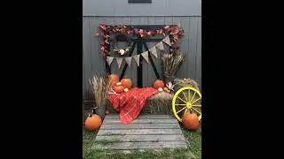 Гарбуз як декор. 🎃👏👍